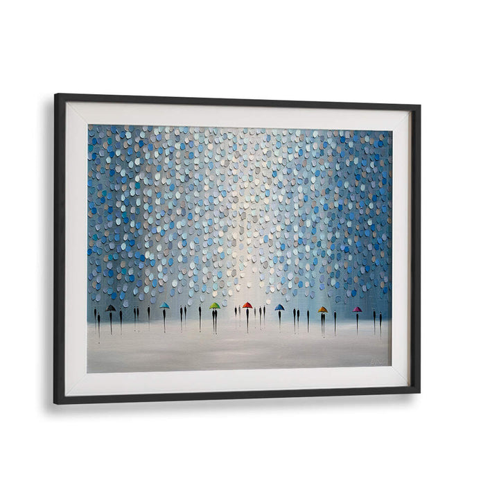 NEW RAIN , MODERN IMPRESSIONISM PAINTINGS