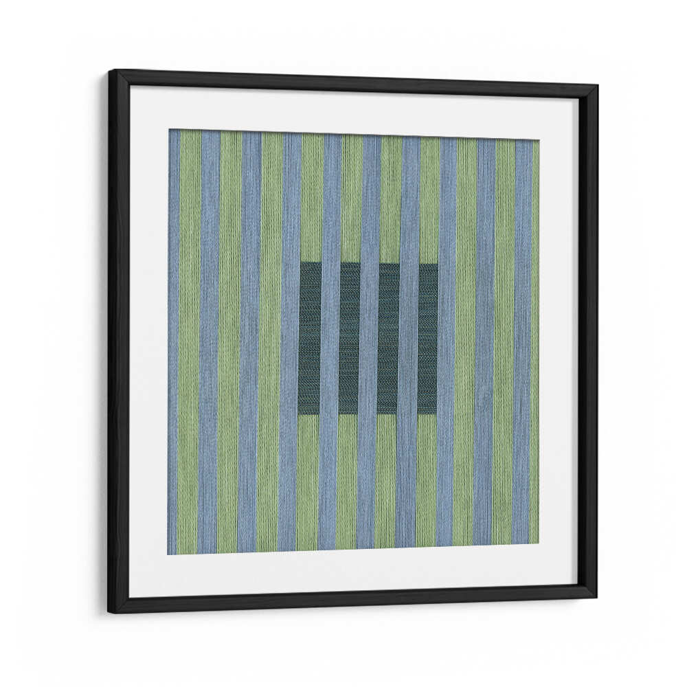 LAGOON GREEN VII , GEOMETRIC ART PRINTS