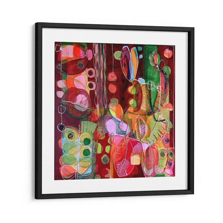 Vibrant “Nothing Like Summer, Abstract Paintings” showcasing fluid brush strokes and colorful hues by BLACKMOUNT.