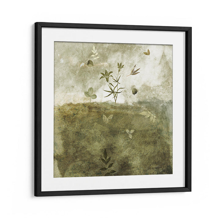 OLIVE , FLORAL FLOWER PAINTINGS