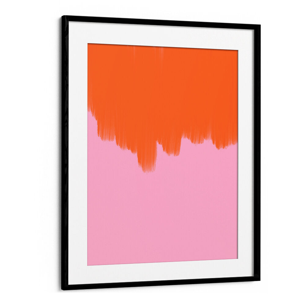 ORANGE OVER BLOSSOM , ABSTRACT PAINTINGS