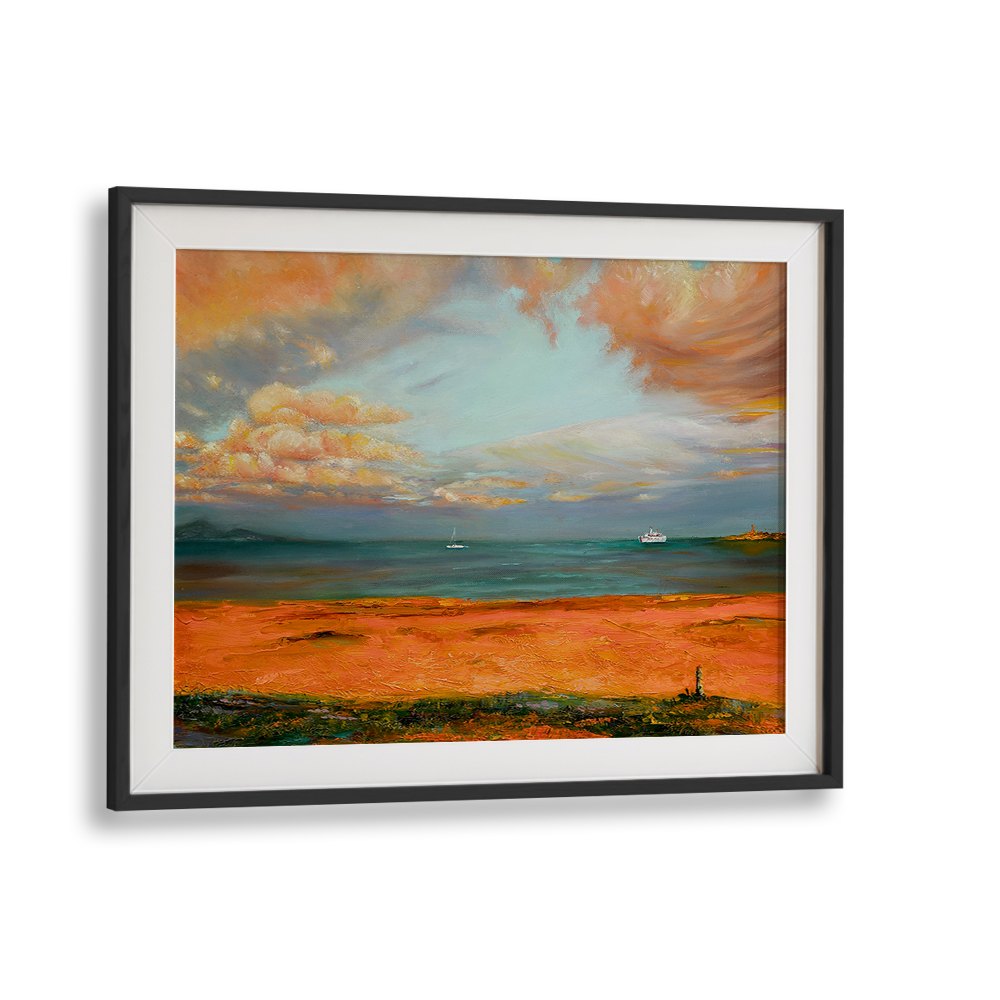 ORANGE SKY SEASCAPE