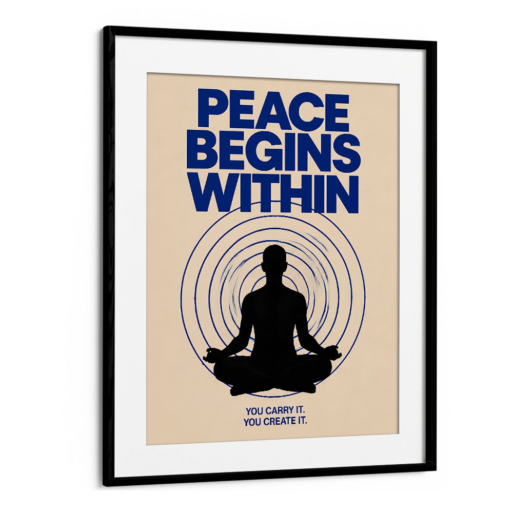 PEACE BEGINS WITHIN