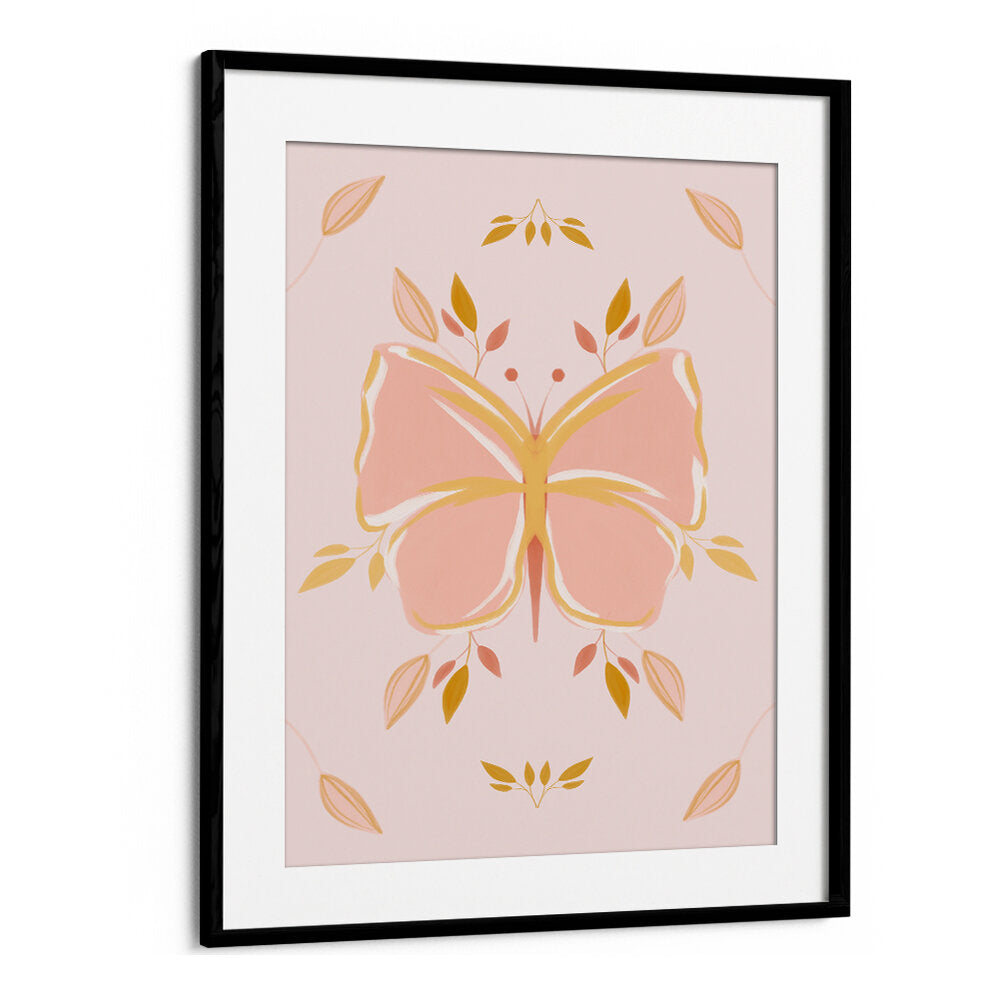 PASTEL FLORAL BUTTERFLY , KIDS ROOM PAINTINGS