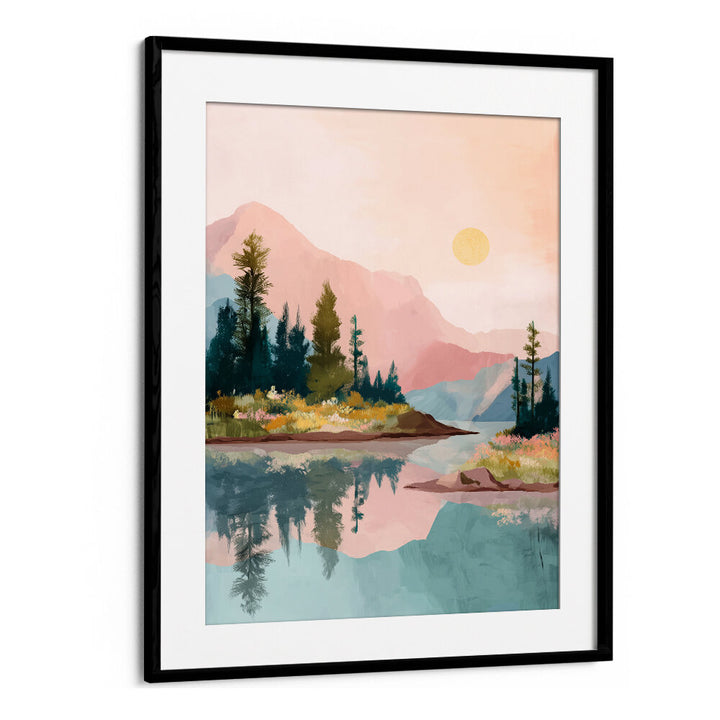 PASTEL MODERN LAKE