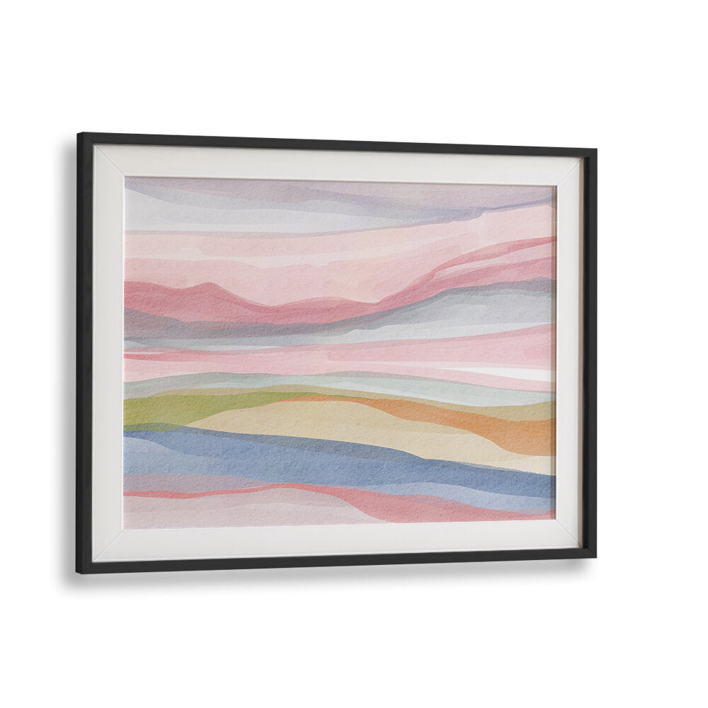 PASTEL WATERCOLOUR LANDSCAPE