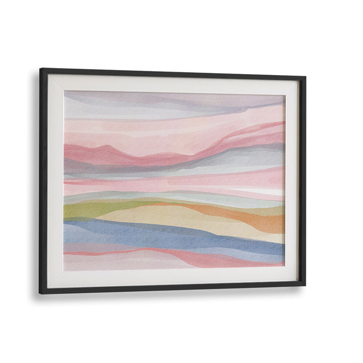 PASTEL WATERCOLOUR LANDSCAPE