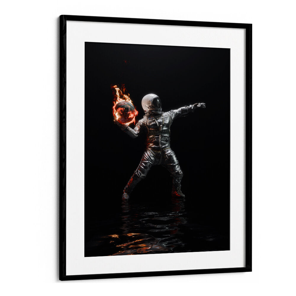 PLANET THROWER , SURREAL ART PRINTS