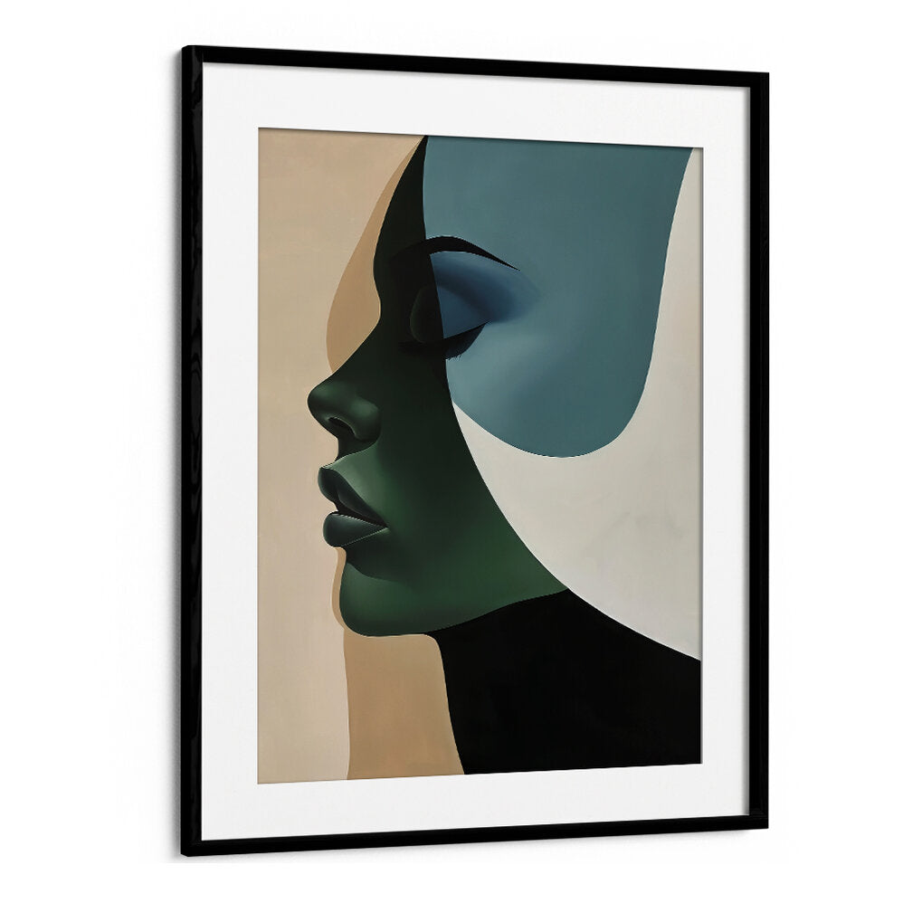 POSTER MINIMALIST PORTRAIT IV , PORTRAITS & FIGURATIVE ILLUSTRATIONS