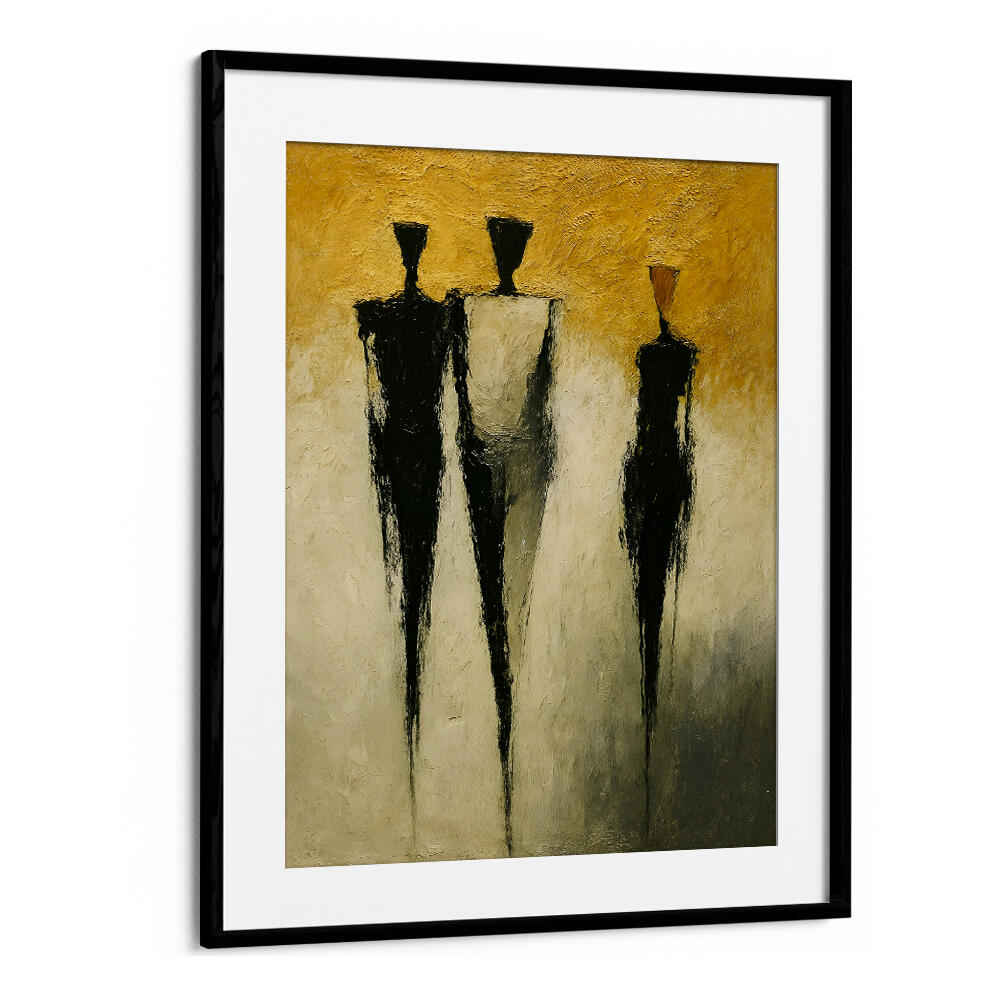 PROCESSION OF SHADES , EXPRESSIONISM PAINTINGS