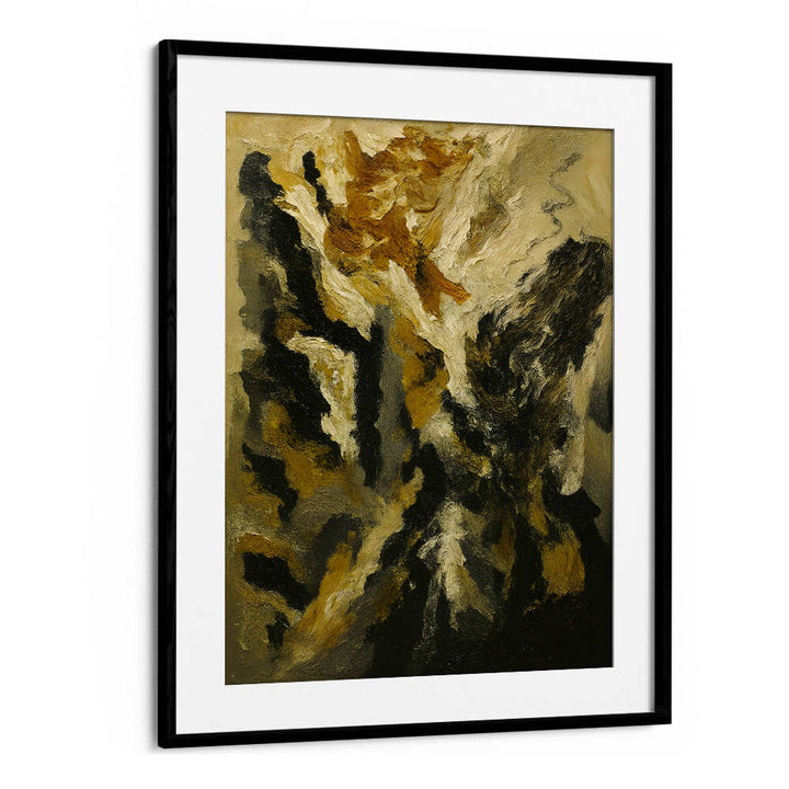 PROFILE OF SILENCE , EXPRESSIONISM PAINTINGS