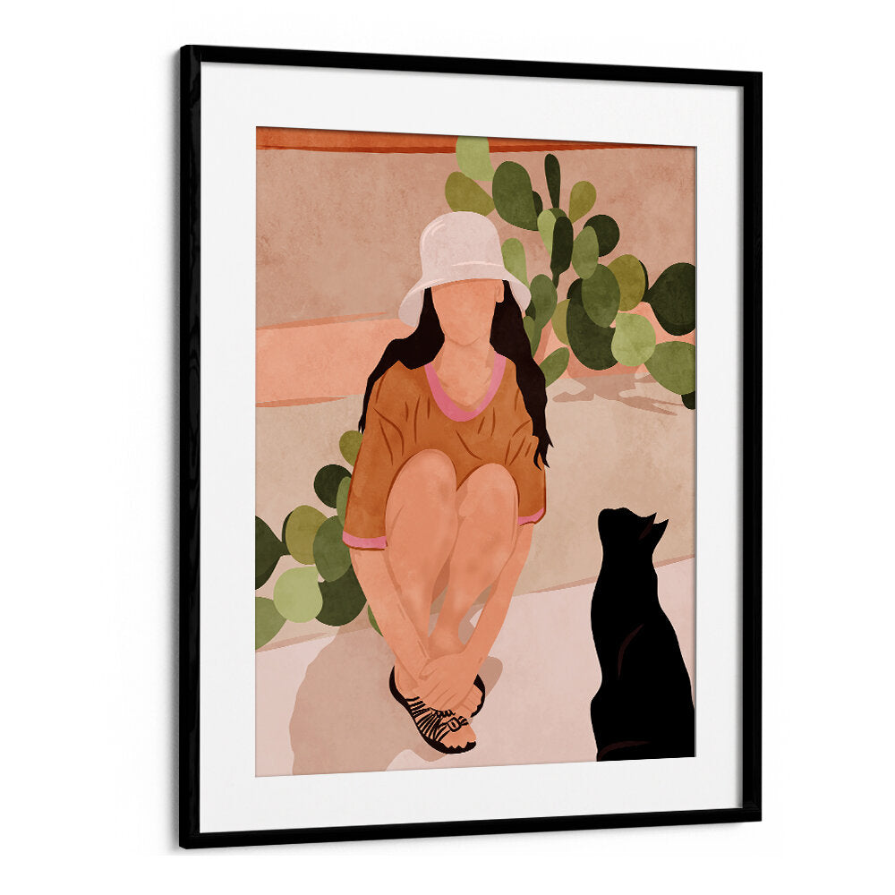 QUIET AFTERNOON , PORTRAITS & FIGURATIVE ILLUSTRATIONS