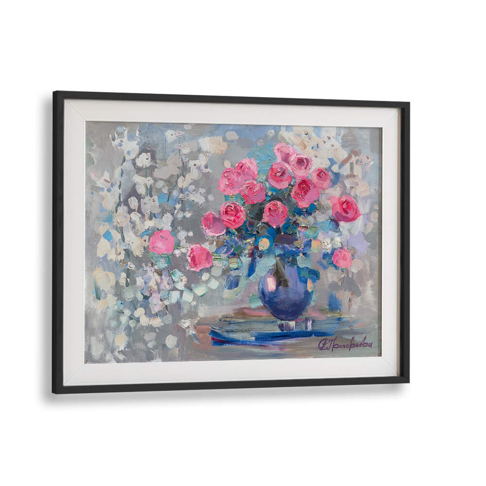 ROSES. SPRING TENDERNESS , FLORAL FLOWER PAINTINGS