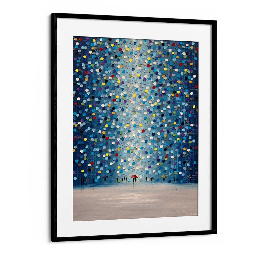 RAINDROP CONFETTI , MODERN IMPRESSIONISM PAINTINGS