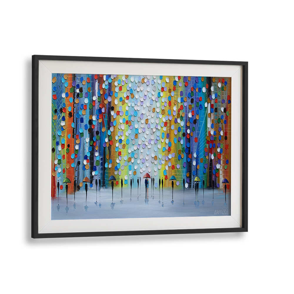 RAINY FANTASY , MODERN IMPRESSIONISM PAINTINGS