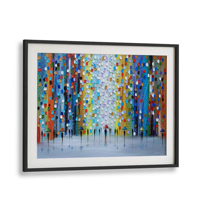 RAINY FANTASY , MODERN IMPRESSIONISM PAINTINGS