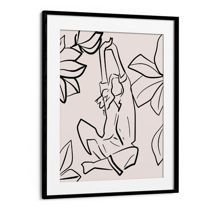 REACHING SERENITY , LINE ART PAINTINGS