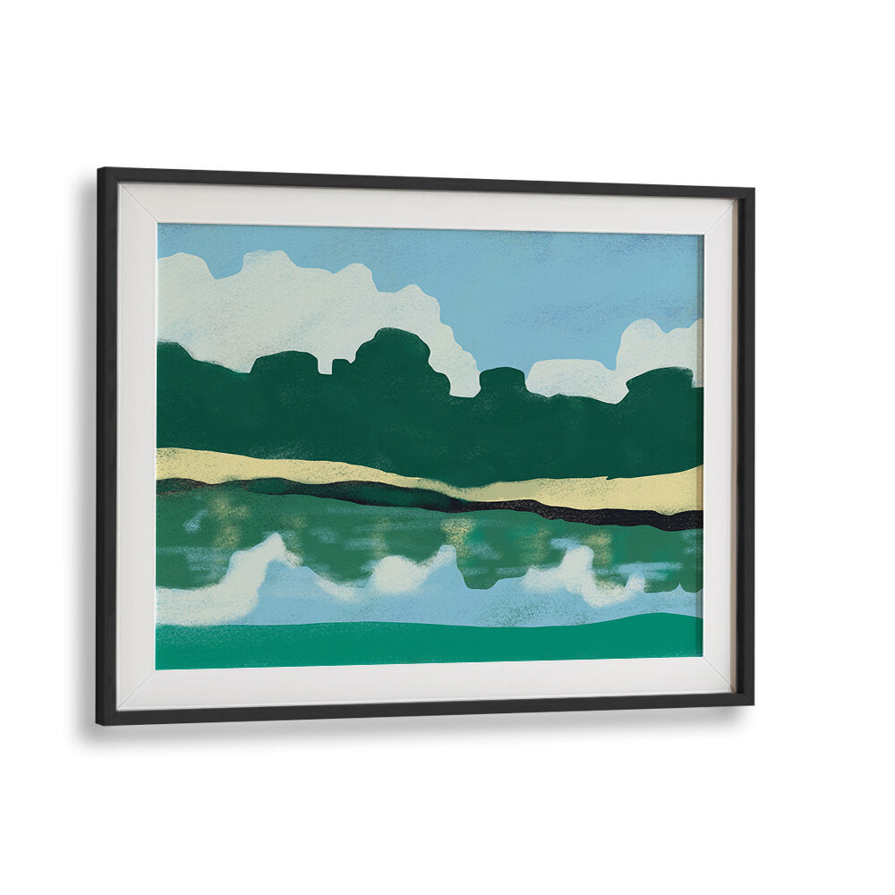 REFLECTIVE SERENITY , LANDSCAPE PAINTINGS