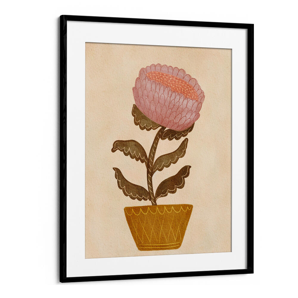 RUSTED POTTED FLOWER