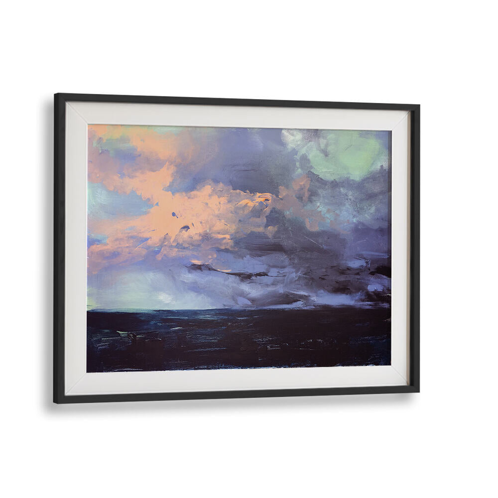 SAIL THROUGH THE STORM , LANDSCAPE PAINTINGS