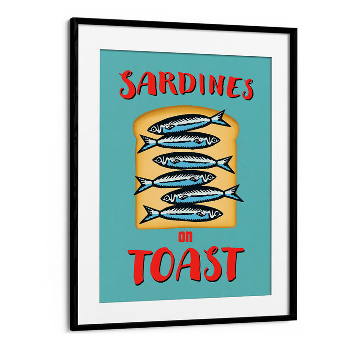 SARDINES ON TOAST II , BAR & CAFE ART