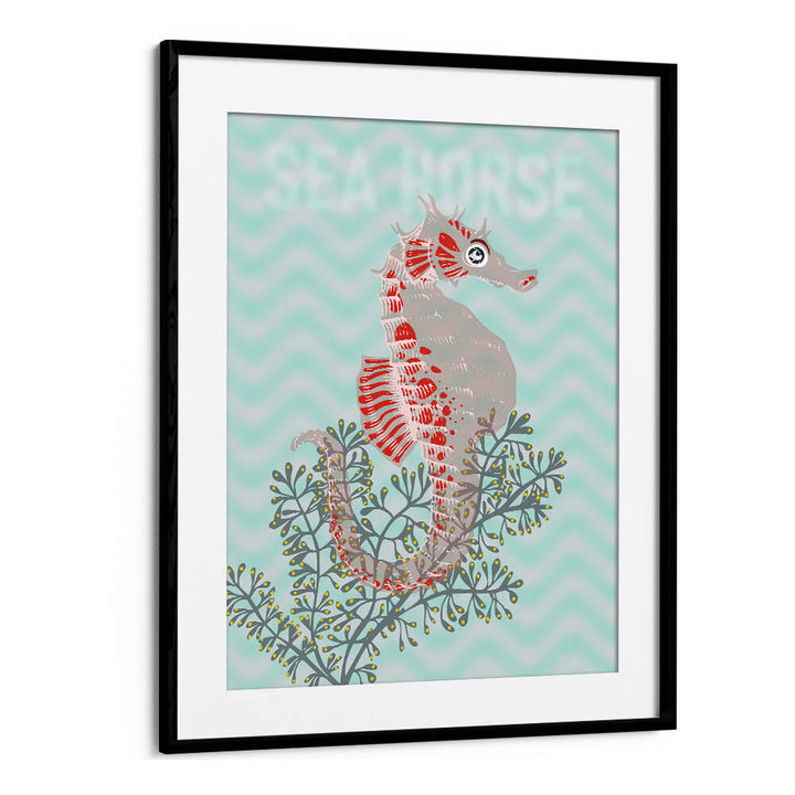Vibrant SEA LIFE LOBSTER I, BEACH PAINTINGS showcasing a lively lobster with coastal waves and sandy shores backdrop.