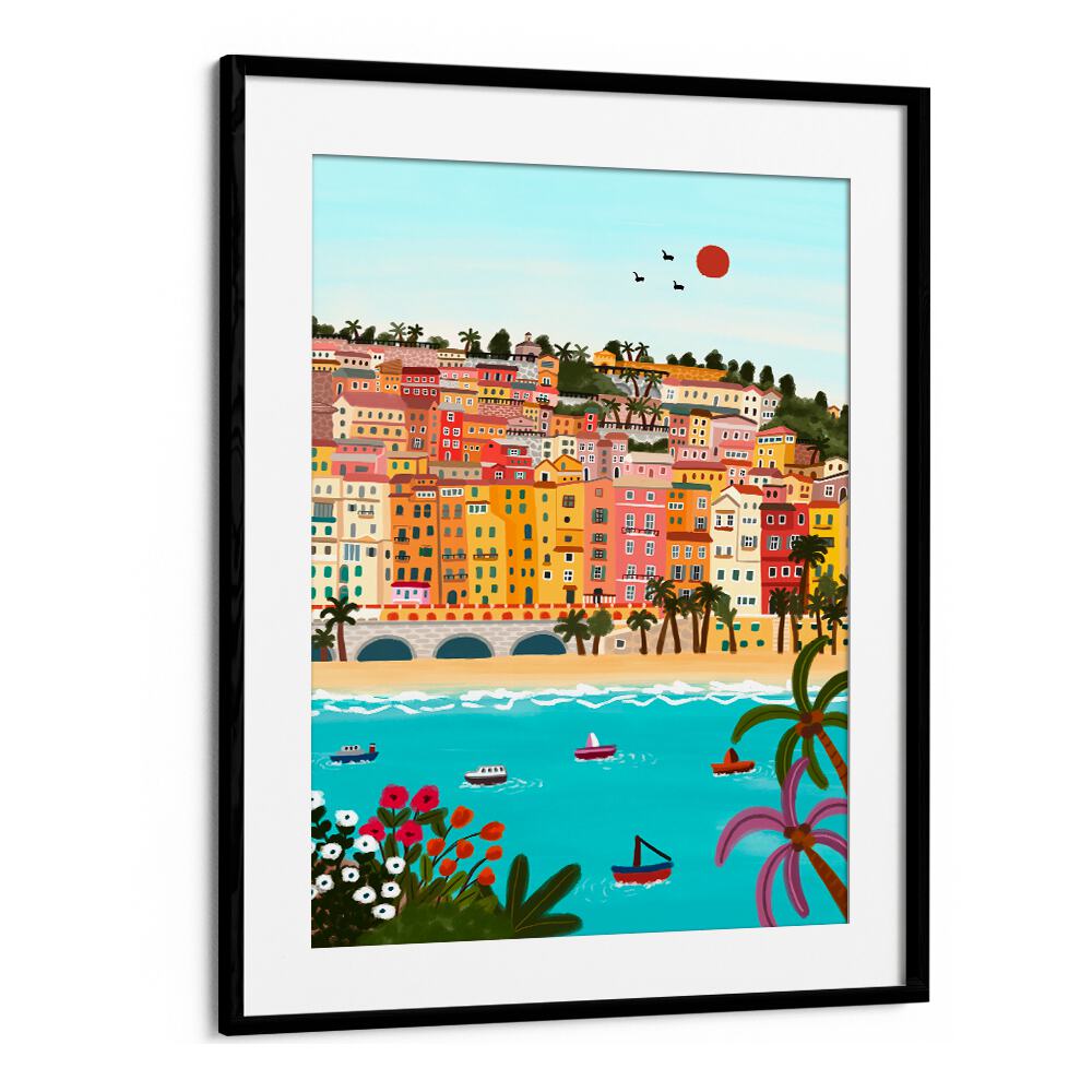SEASIDE COLOR HARMONY , TRAVEL POSTERS
