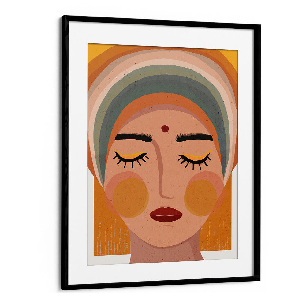 SERENE CONTEMPLATION , PORTRAITS & FIGURATIVE ILLUSTRATIONS