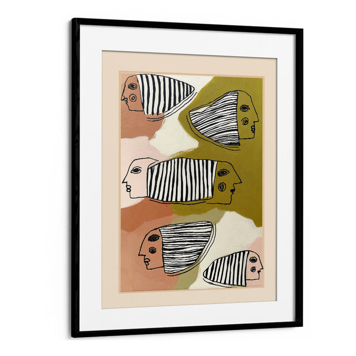 SILENT TRAVELERS , ABSTRACT PAINTINGS