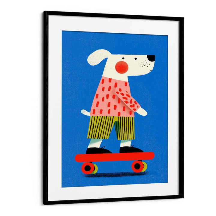 SKATING DOG , KIDS ROOM PAINTINGS