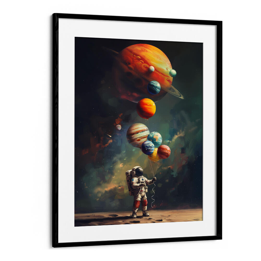 SPACE BALLOON , SURREAL ART PRINTS