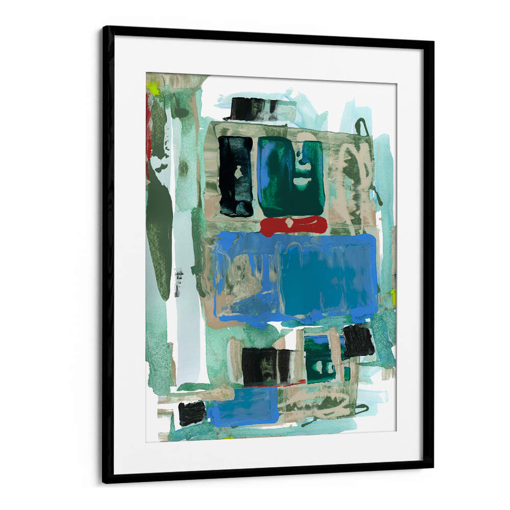 Vibrant SPEED TEST III, ABSTRACT PAINTINGS artwork elevates contemporary decor with its dynamic colors and modern design.