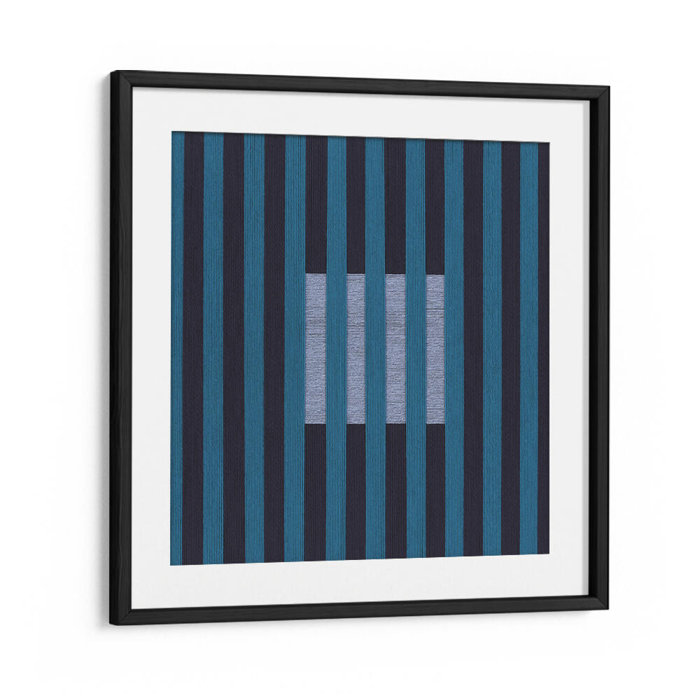 LAGOON BLUE XIV , GEOMETRIC ART PRINTS