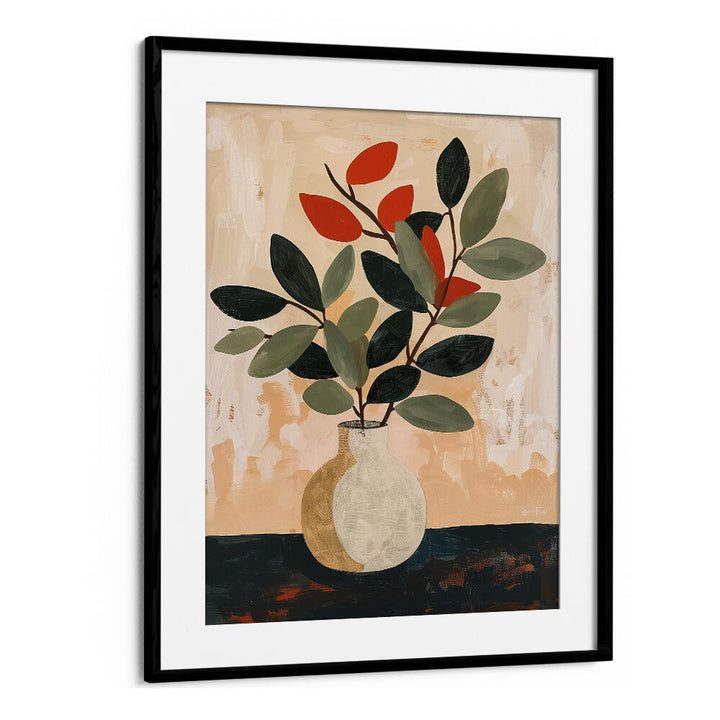 STILL LIFE OF VASE , FLORAL FLOWER PAINTINGS