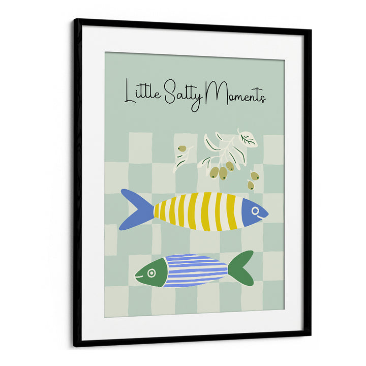 STRIPED FISH AND OLIVES