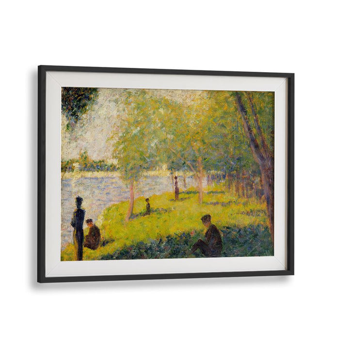 STUDY FOR A SUNDAY ON LA GRANDE JATTE (1884) , VINTAGE PAINTINGS