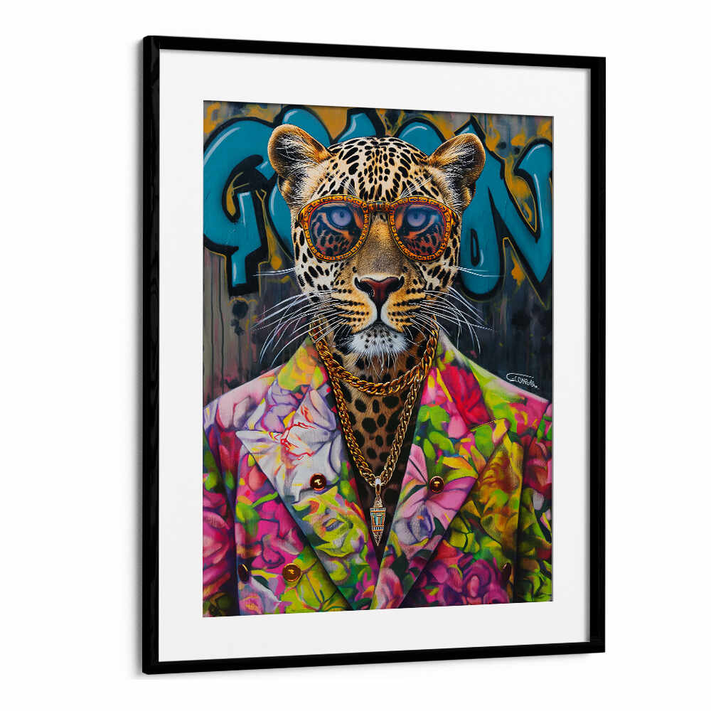 STYLISH LEOPARD , POP ART PAINTINGS