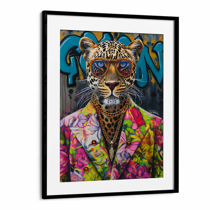 STYLISH LEOPARD , POP ART PAINTINGS
