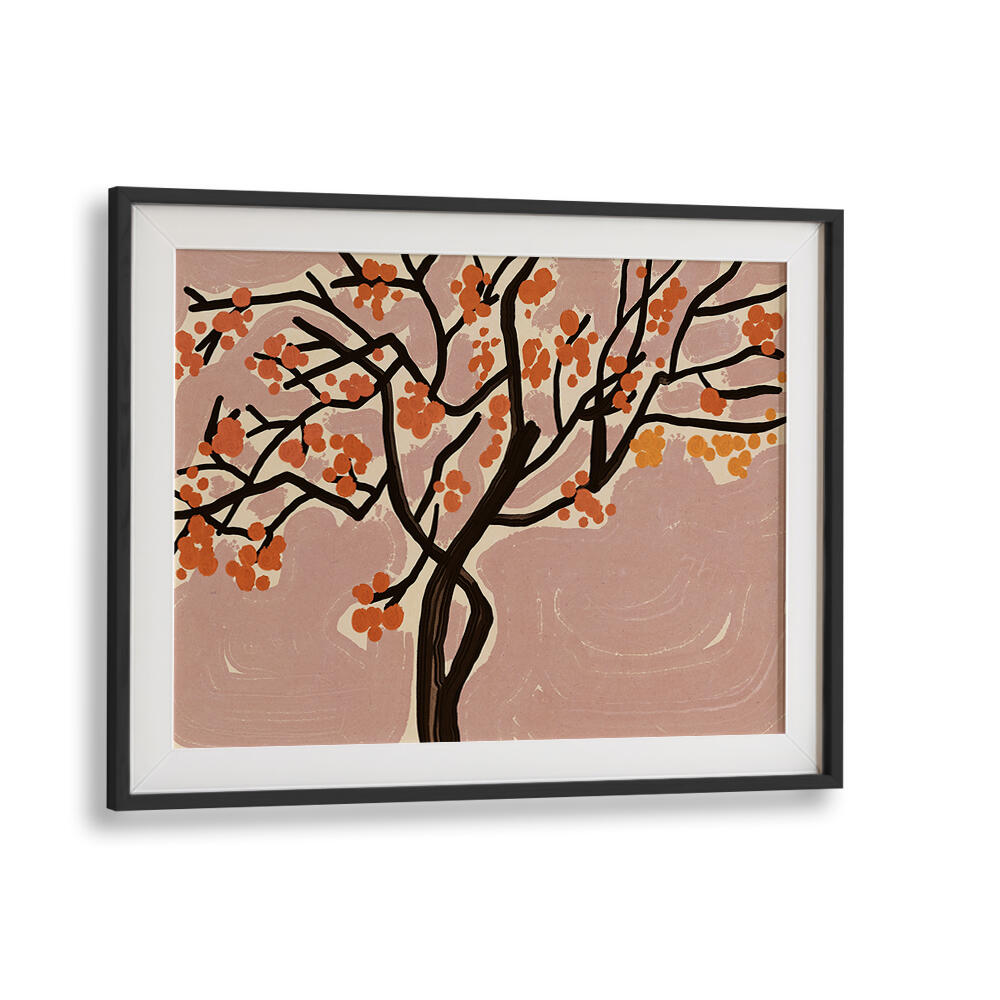 STYLIZED TREE , FLORAL FLOWER PAINTINGS
