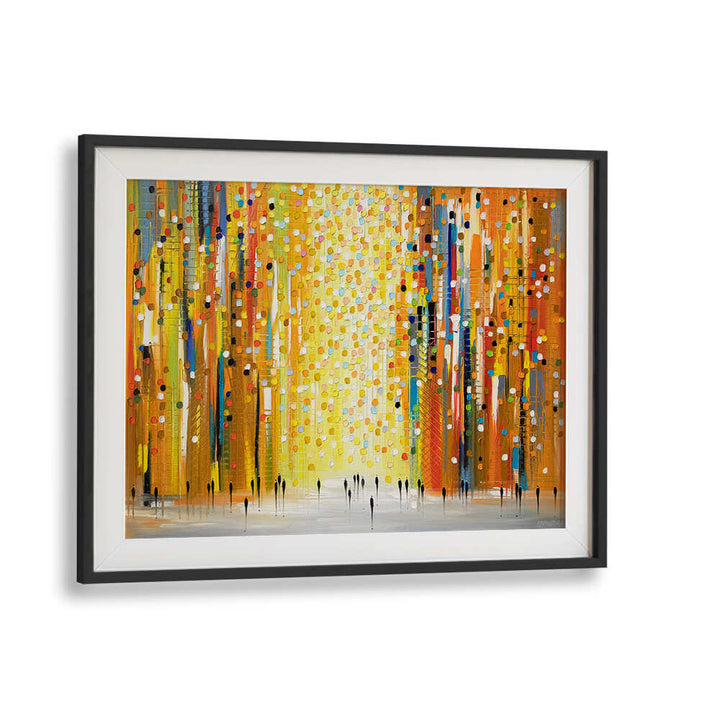 SUNSET LIGHTS , MODERN IMPRESSIONISM PAINTINGS