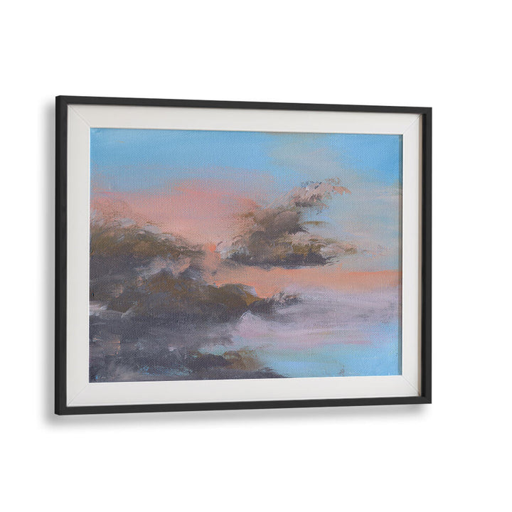 SUNSET V SMALL , ABSTRACT PAINTINGS