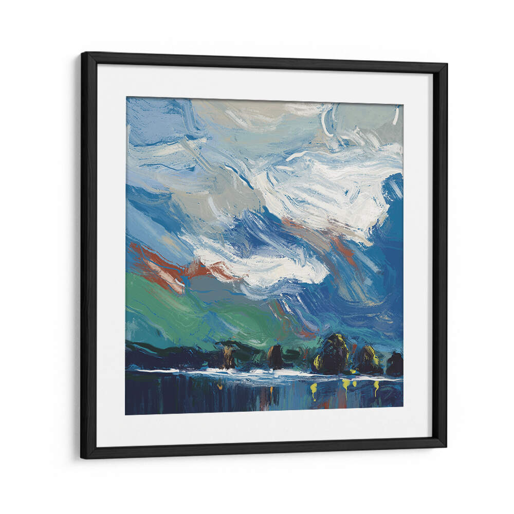 SWIRLING CLOUDS , ABSTRACT PAINTINGS