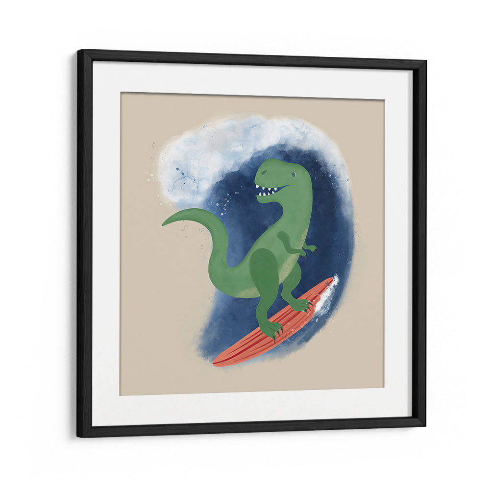 T-REX SURFING WAVE