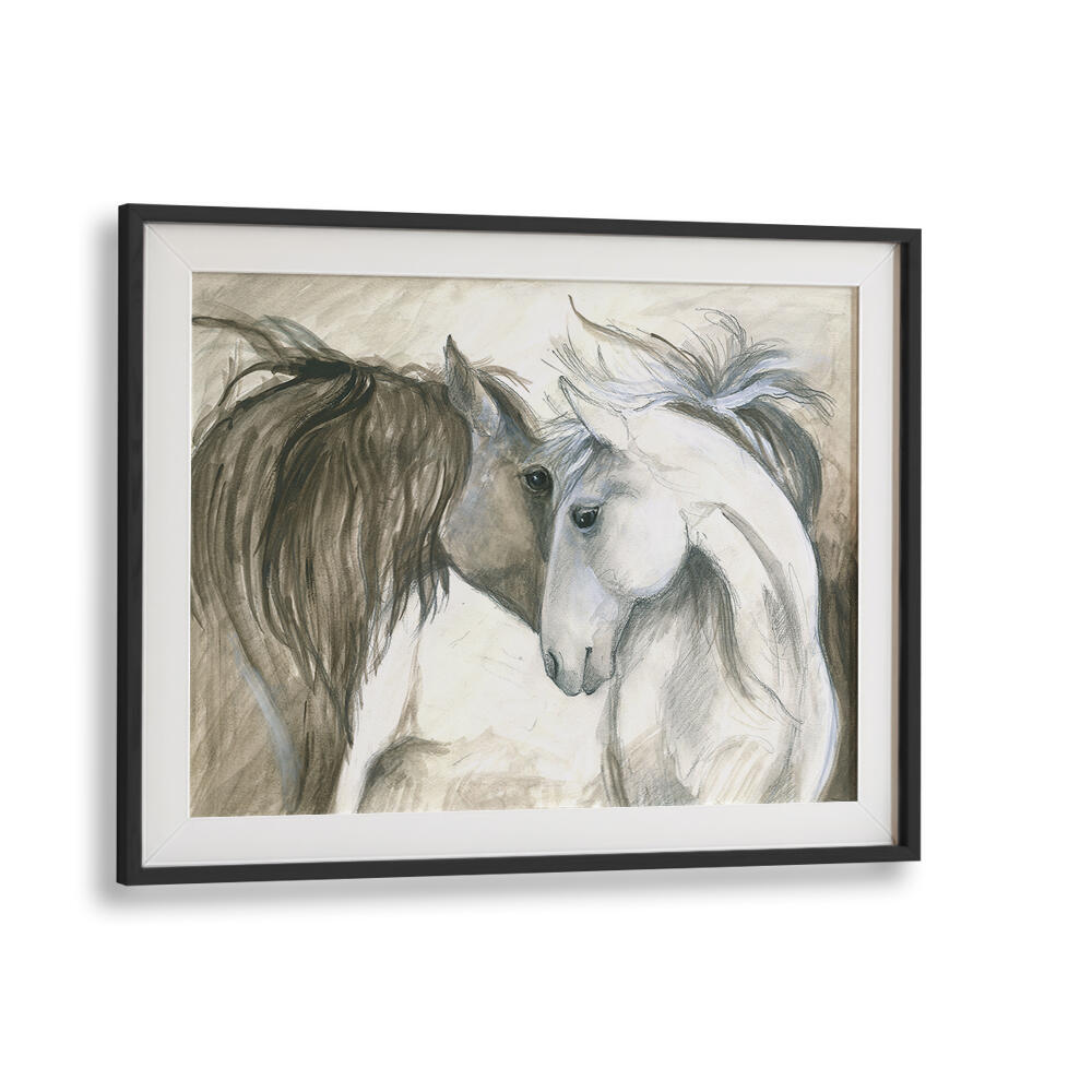 TENDER CONNECTION BETWEEN TWO HORSES