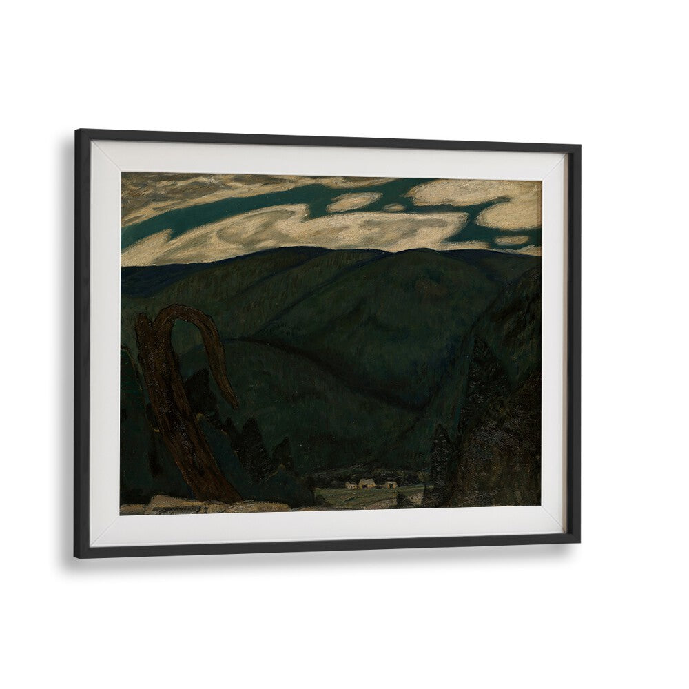 THE DARK MOUNTAIN  , VINTAGE PAINTINGS