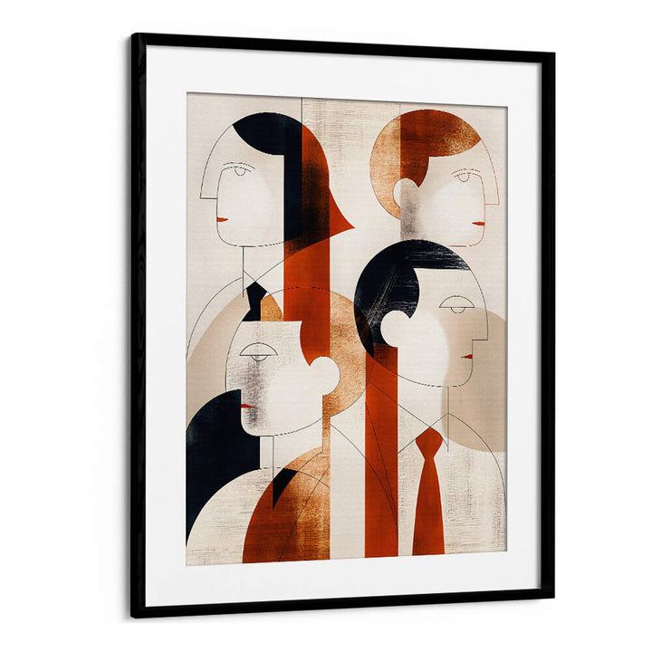 THE GEOMETRY OF US , PORTRAITS & FIGURATIVE ILLUSTRATIONS