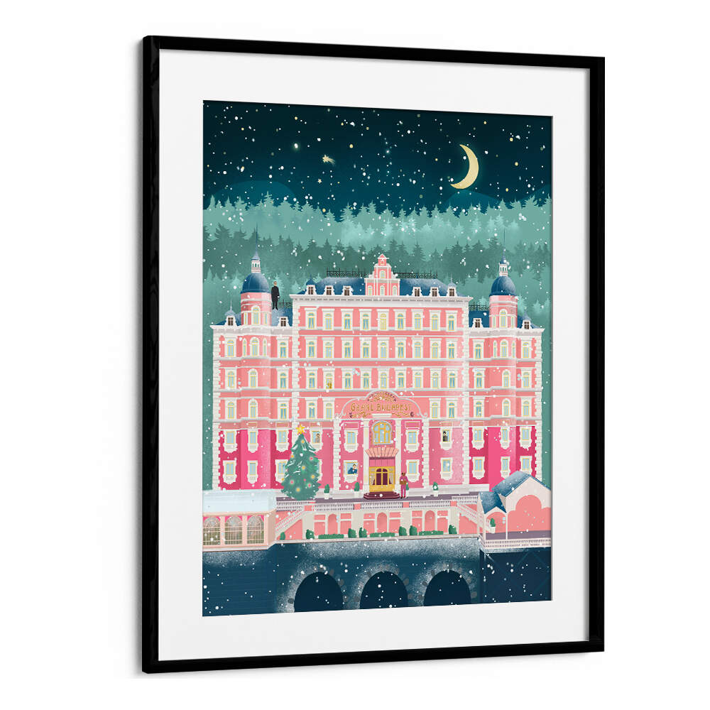 THE GRAND BUDAPEST HOTEL HOLIDAYS , TRAVEL POSTERS