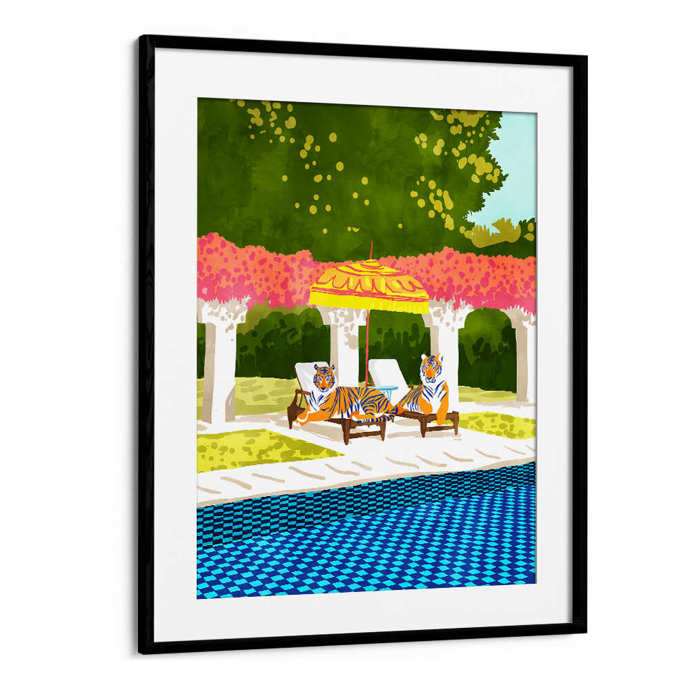 TIGER VACAY , ANIMAL PAINTINGS