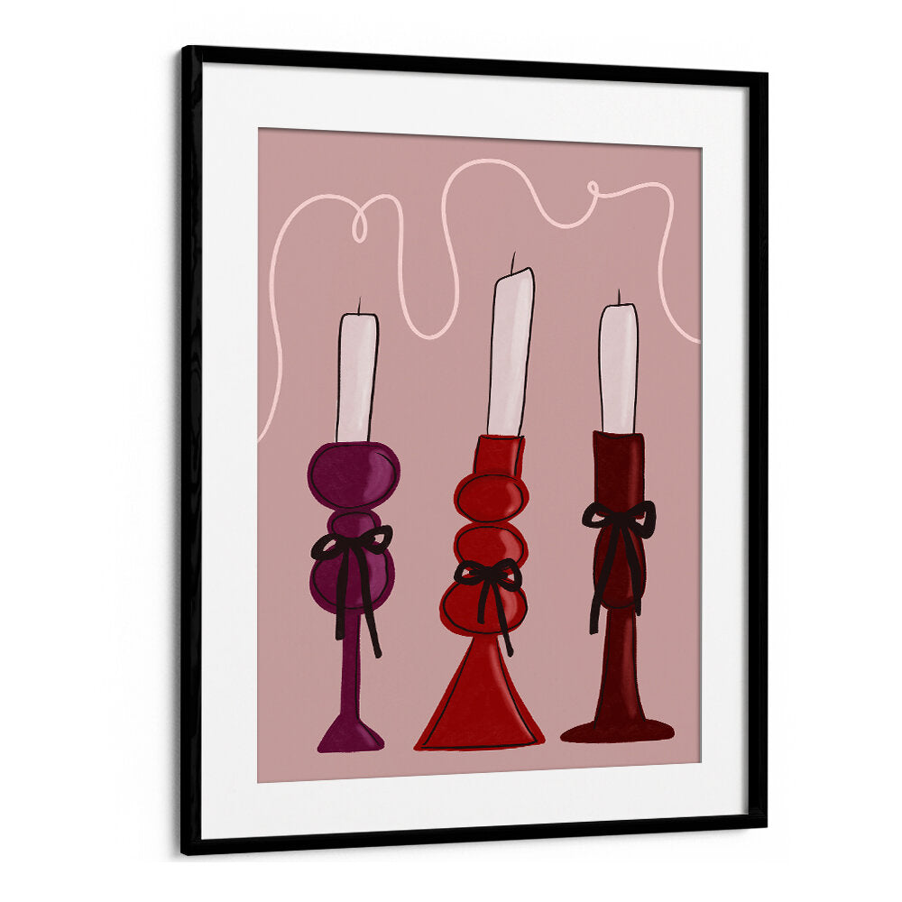 TRIO OF CANDLE , FASHION POSTERS