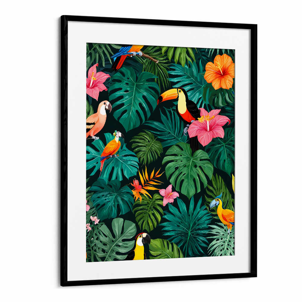 TROPICAL PARADISE , ANIMAL PAINTINGS